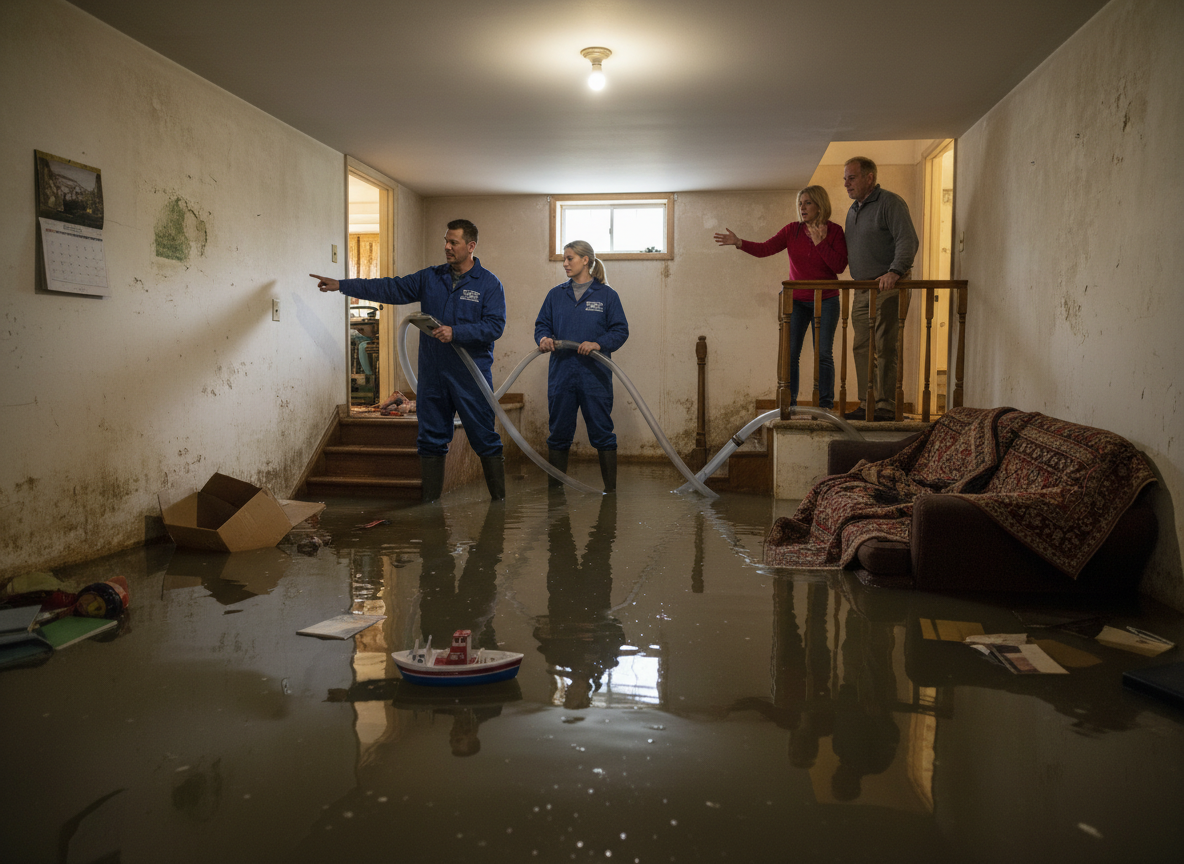 Water Damage Restoration in Highland