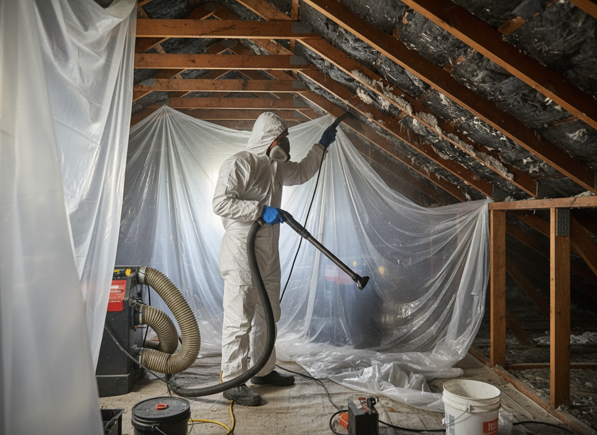 attic mold remediation in Patton