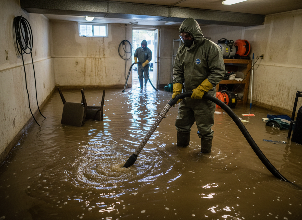Emergency water removal in Patton